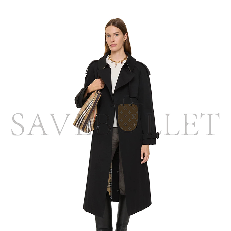 BURBERRY LONG GABARDINE FITZROVIA TRENCH COAT 81207021